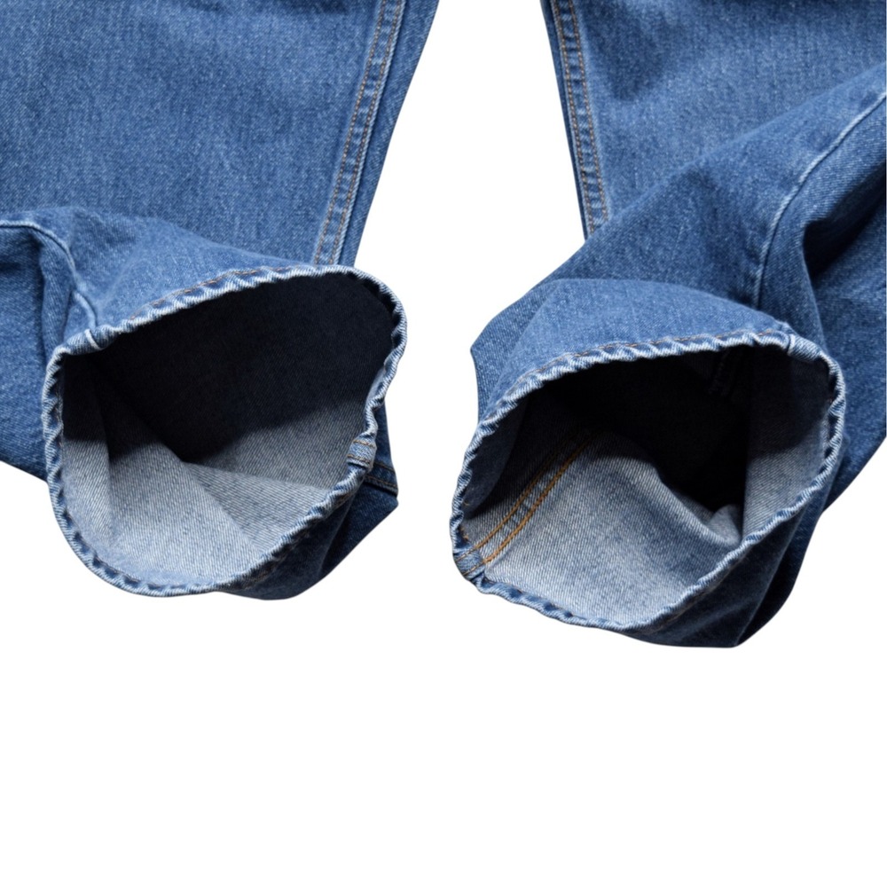 Levi's 550 Relaxed Fit Tapered Denim Blue Jeans Men's Size 48x29 Big & Tall - Picture 7 of 12